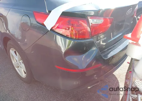 2015 Kia Optima Lx из США, поврежденный, VIN KNAGM4A74F5637004